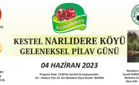 Narlıdere Köyü Geleneksel Dede Pilavı 2023